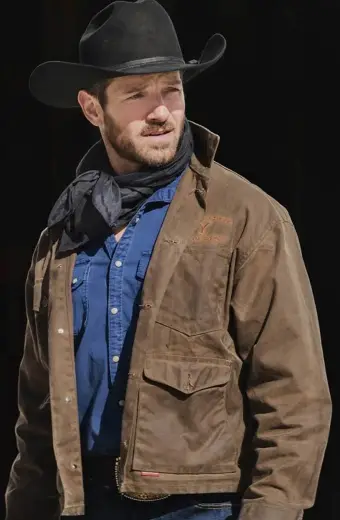 Ian Bohen Yellowstone TV Series Ryan Brown Cotton Jacket