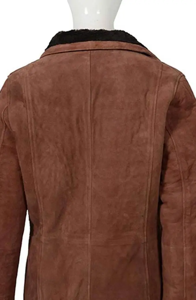 Monica Dutton Yellowstone Kelsey Asbille Brown Trench Coat yellowstone-monica-dutton-brown-coat