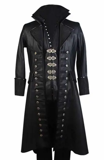 Colin O Donoghue Once Upon a Time Captain Hook Trench Coat