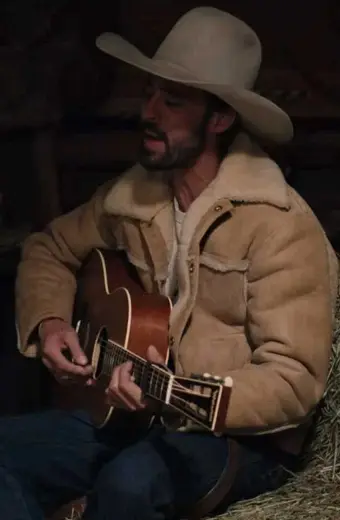 Ryan Bingham Yellowstone TV Series Walker Brown Suede Jacket