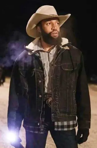 Colby Mayfield Yellowstone Denim Richards Black Denim Jacket