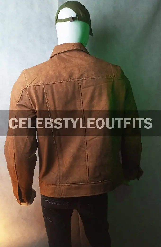 Luke Grimes Kayce Dutton Yellowstone Brown Cotton Jacket yellowstone-luke-grimes-jacket