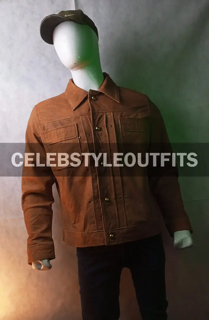 Luke Grimes Kayce Dutton Yellowstone Brown Cotton Jacket yellowstone-luke-grimes-jacket