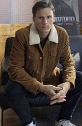 Kurt Wallander Young Wallander TV Series Brown Corduroy Jacket